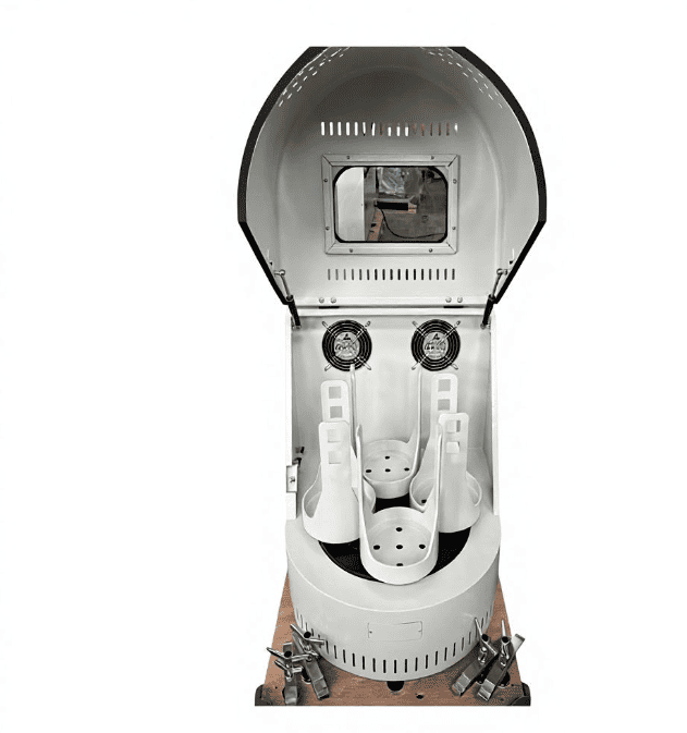 4L Vertical Lab Planetary Ball Mill 4 Zirconia Grinding Jars 0.1μm Nano Output Enterprise Laboratory Equipment