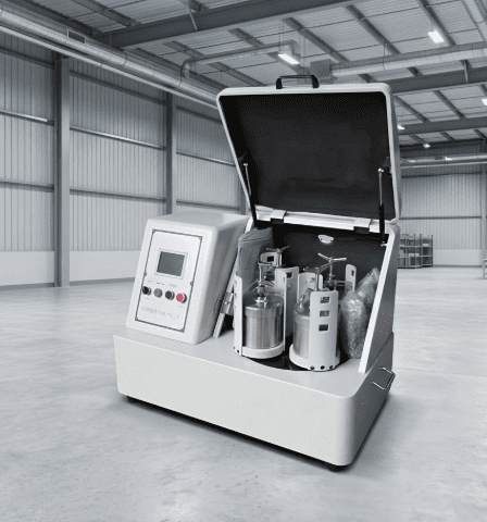 Vertical Planetary Ball Mill With Cooling System High Energy Laboratory Ball Mill Powder Preparation Machine