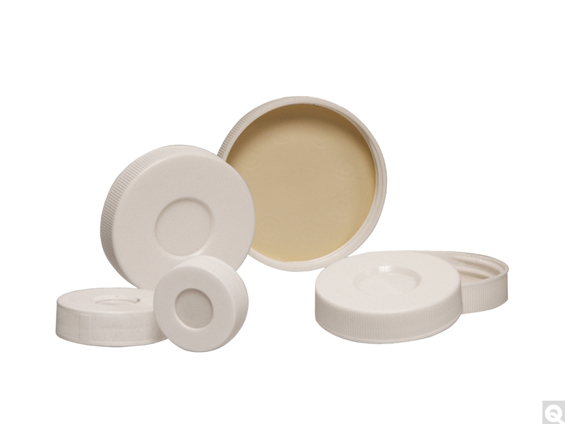 Polypropylene Hole Caps With Bonded Septa